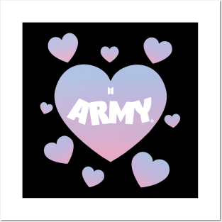 Army BTS Posters and Art